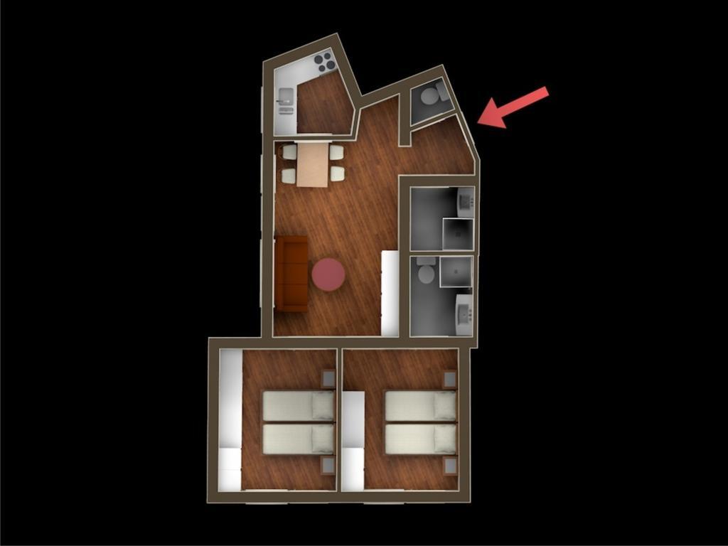 Appartement Alpin Sölden Rom bilde